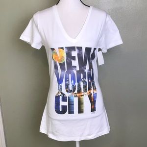 NYC Image NWT White T-Shirt New York City Size XL